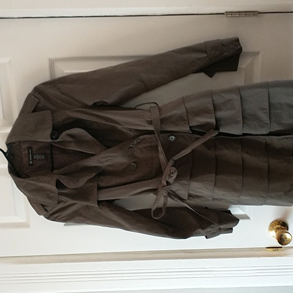 INC Green Linen Jacket